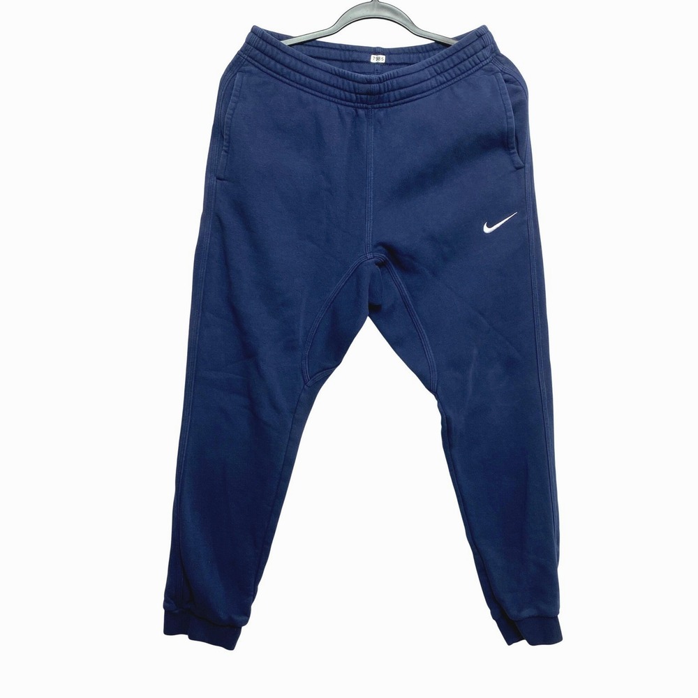 Nike Sweatpants Joggers Mens Size Medium Blue Swoosh Athletic